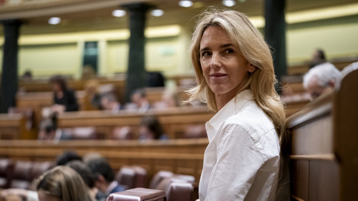 La portavoz adjunta del PP en el Congreso, Cayetana Álvarez de Toledo.