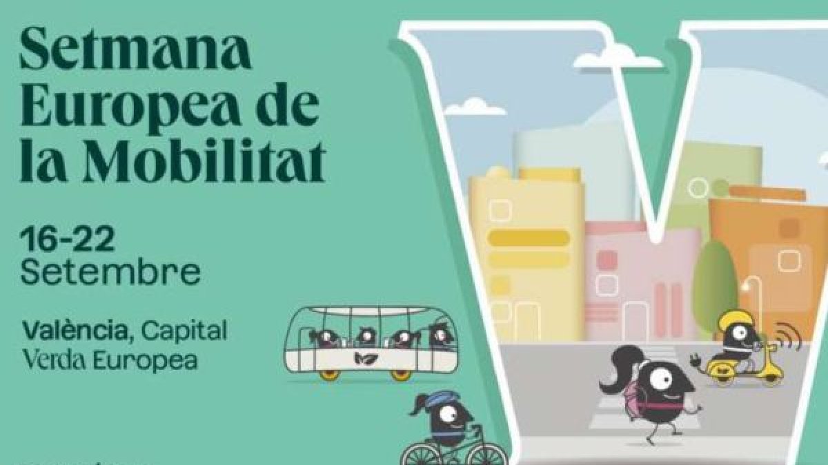 Cartel de la Semana Europea de la Mobilitat