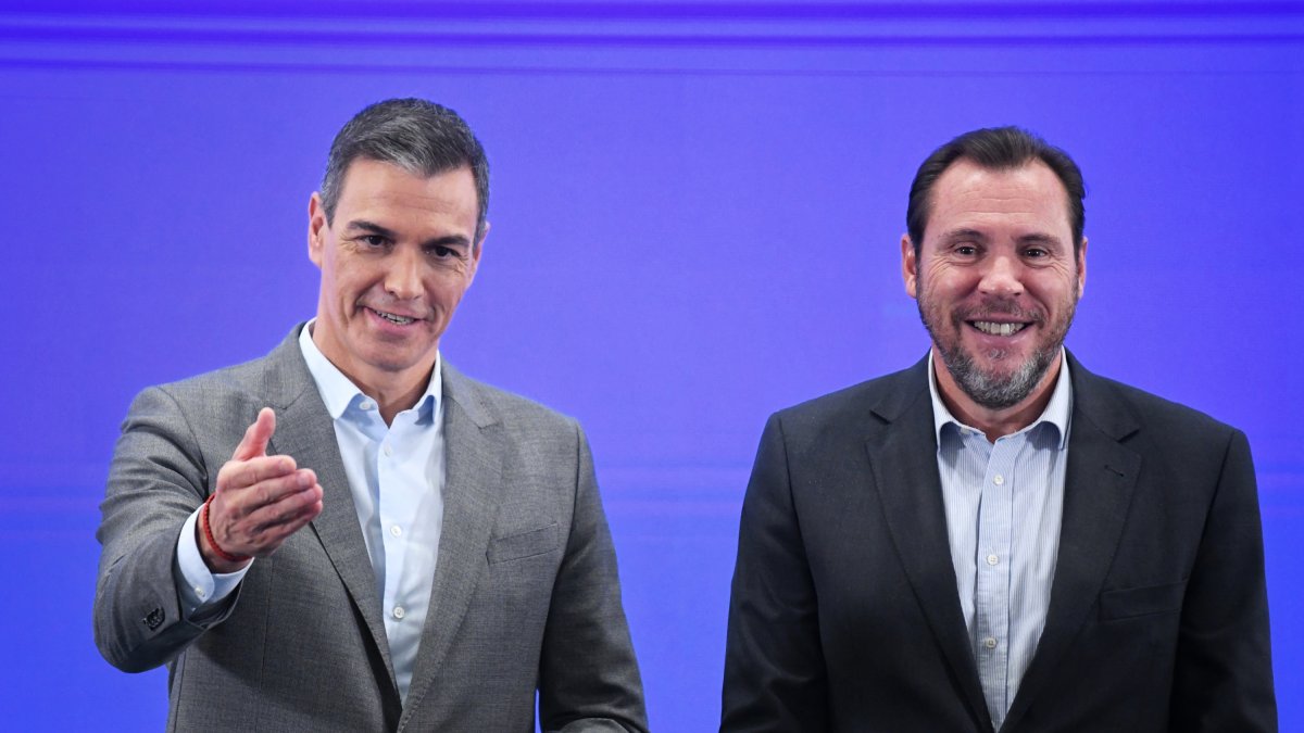 Pedro Sánchez y Óscar Puente