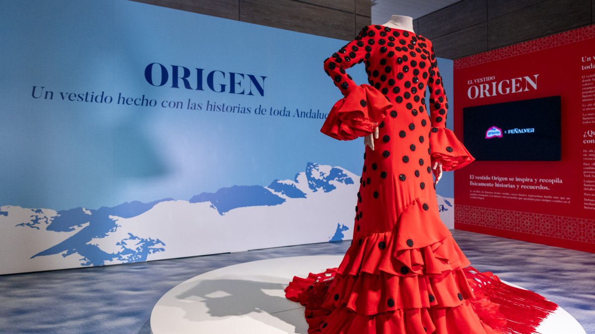 Vestido Origen, Museo del Traje - Proyecto Lanjarón