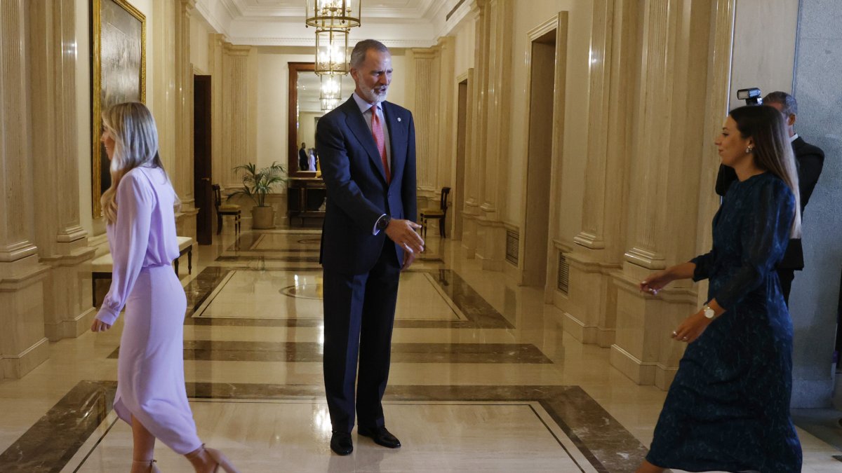 El Rey Felipe VI, hace unos días en Palacio