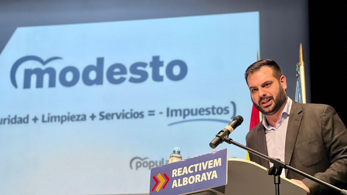 Modesto Martínez, portavoz del Partido Popular de Alboraya