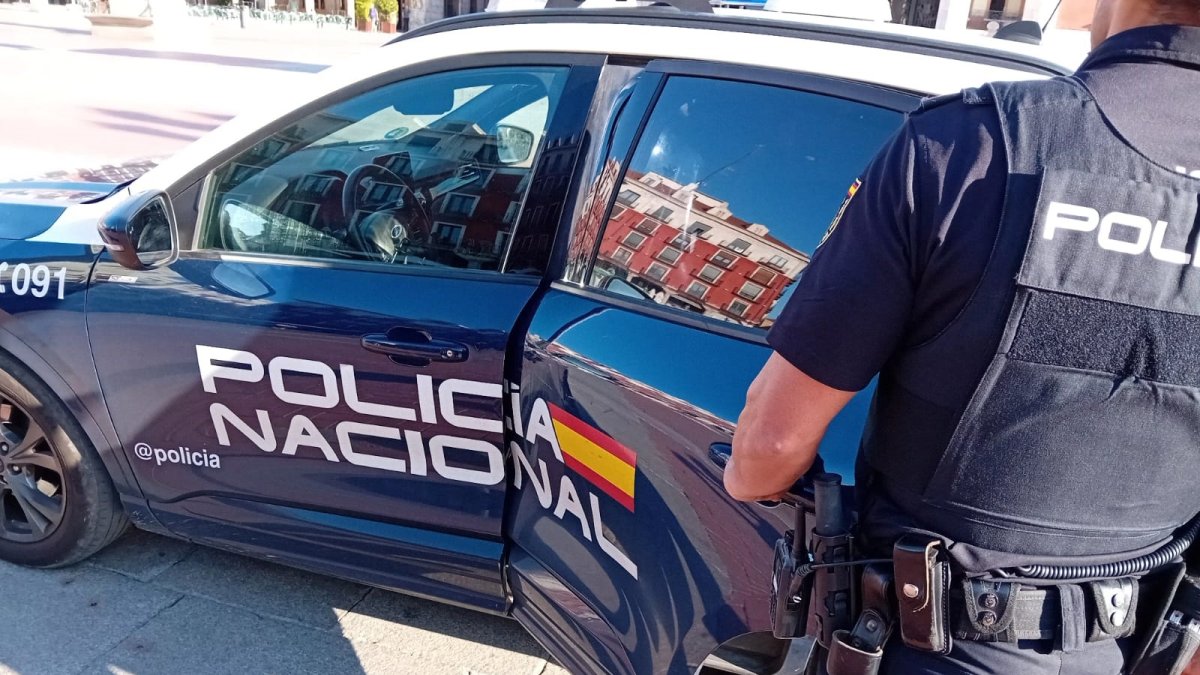 Imagen de archivo de un agente de la Policía Nacional.