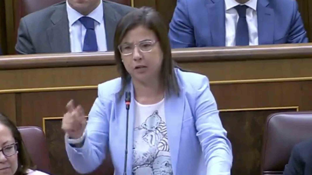 La diputada del PP, Ana Vázquez