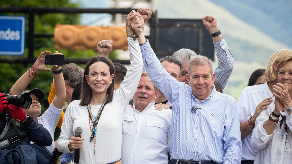 Edmundo González y Marina Corina Machado