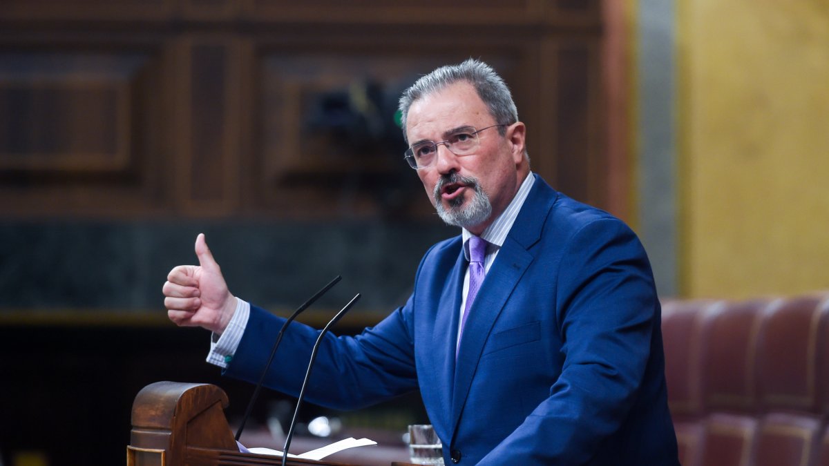 El diputado en el Congreso de Vox, Carlos Flores.