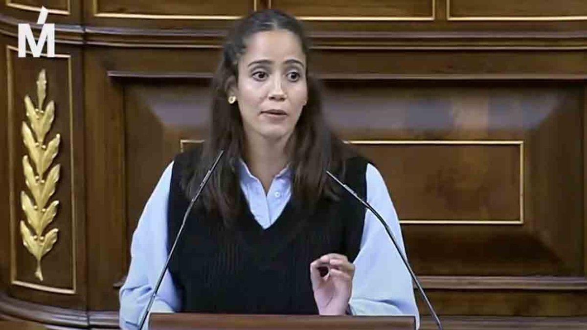 La diputada de Sumar y Más Madrid, Tesh Sidi