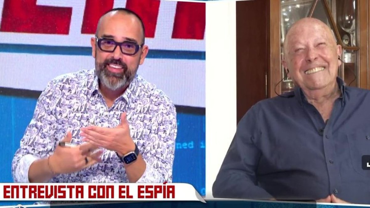 Risto Mejide entrevista al espía Jaime Rocha