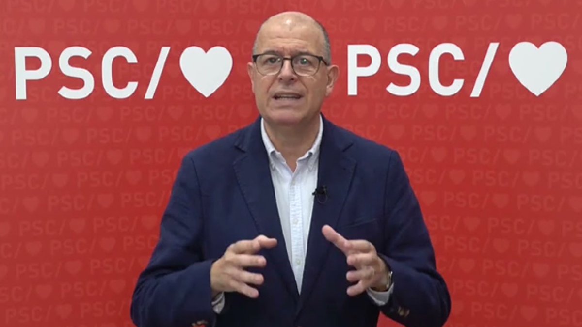 El diputado del PSOE, Jose Zaragoza