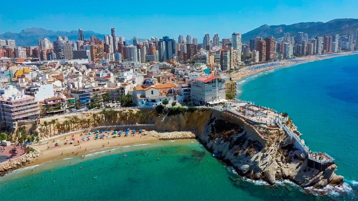 Foto panorámica de Benidorm