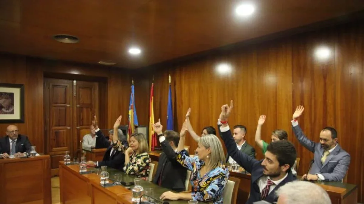 Pleno del Ayuntamiento de Xàbia