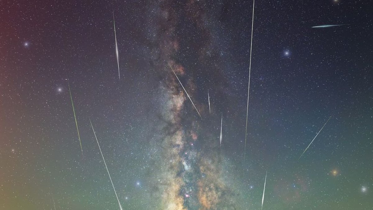 Una lluvia de estrellas en Calvia, primer premio del certamen de fotografía