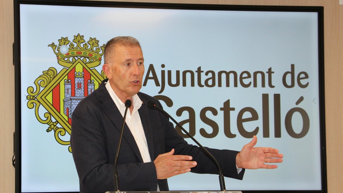 Vicente Sales, portavoz del Ayuntamiento de Castellón