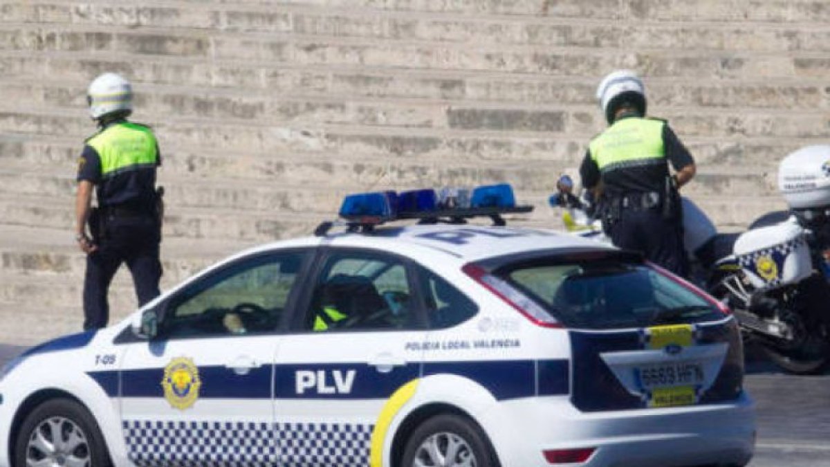 Agentes de la Policía Local de Valencia