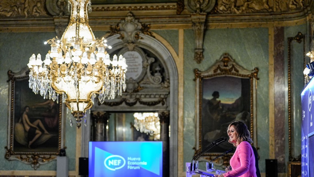 María José Catalá, alcaldesa de Valencia, participa en el Nueva Economía Forum de Madrid