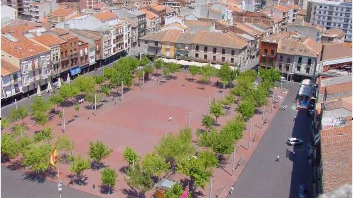 Plaza Mayor de la Hispanidad en Medina del Campo