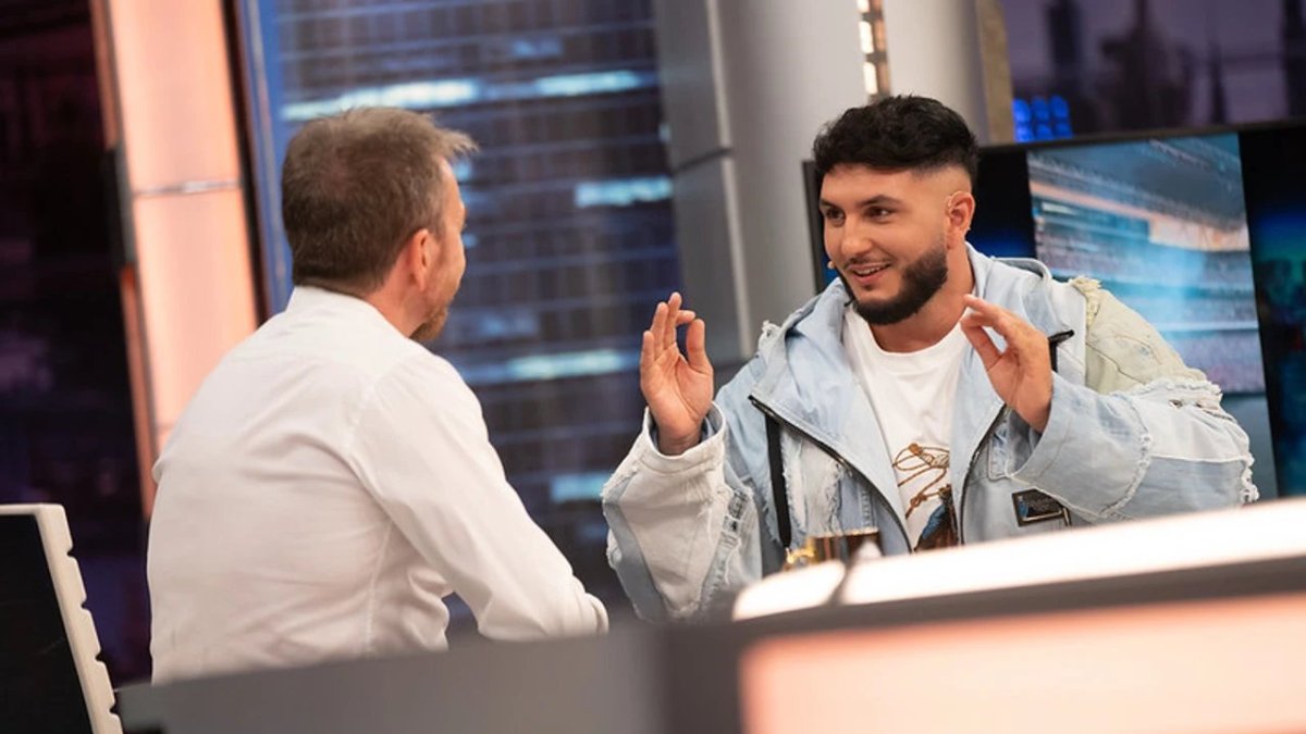 Omar Montes visita a Pablo Motos en 'El Hormiguero'