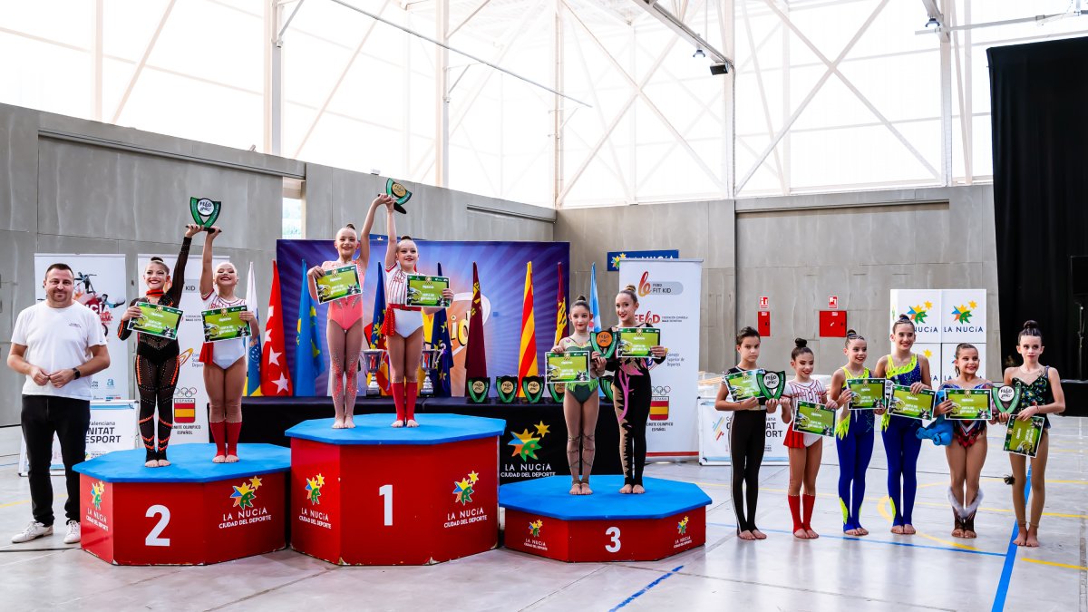 Entrega de trofeos en la Copa de España de Baile Deportivo
Fit Kid