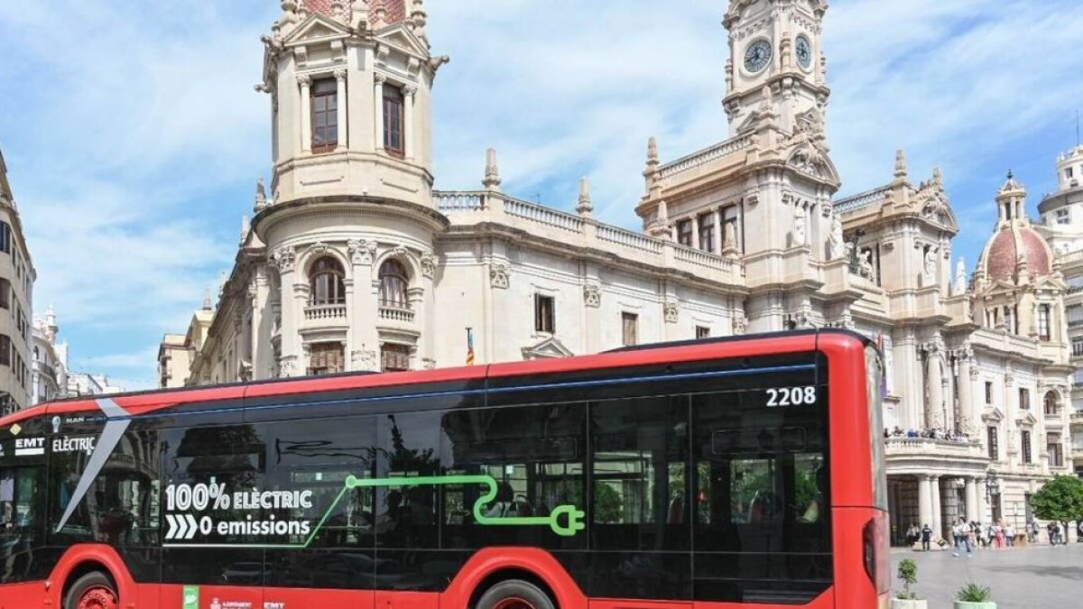 Autobús de la EMT Valencia