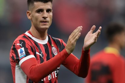 Álvaro Morata, ahora jugador del Milan