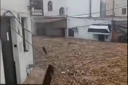 Inundaciones en Benamargosa, Málaga.