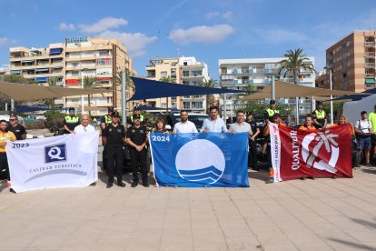 Representantes del ayuntamiento de Sagunt