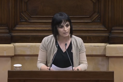 Sílvia Orriols de AC en el Parlament