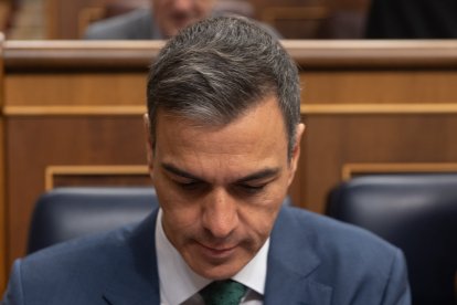 El presidente del Gobierno, Pedro Sánchez