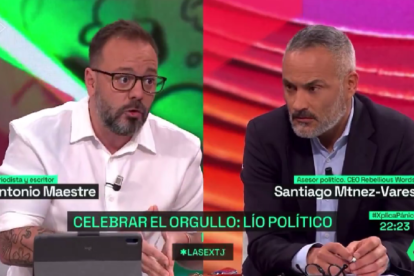 Antonio Maestre durante el programa 'La Sexta Xplica'