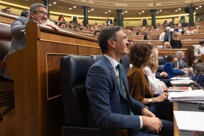 Pedro Sánchez en el Congreso