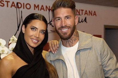 Pilar Rubio y Sergio Ramos.