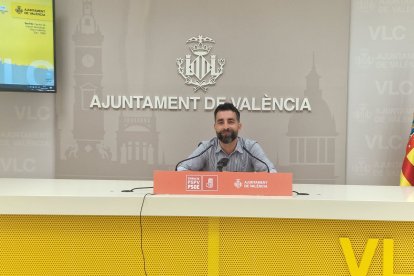 El edil del PSOE de Valencia, Javier Mateo