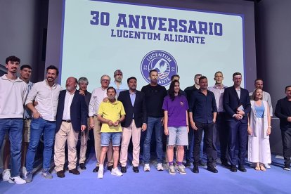 Acto del 30 aniversario del Lucentum