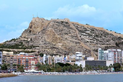 Castillo de Santa Bárbara en Alicante