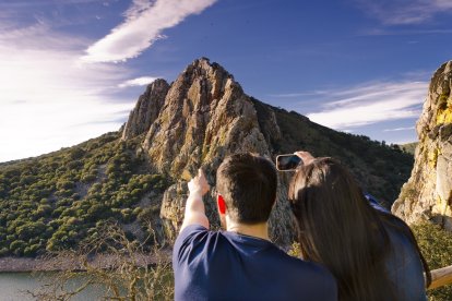 Turistas en el Parque de Monfragüe