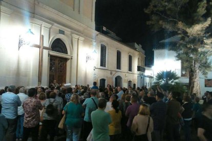 Protesta vecinal contra el botellón de Benimaclet