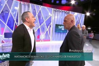 Momento del enfrentamiento entre Matamoros y Sandoval