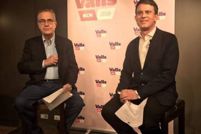 Celestino Corbacho y Manuel Valls