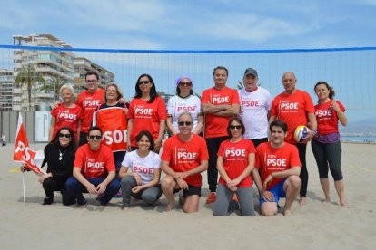 Sanguino se va con su candidatura a jugar al voleibol en la playa de San Juan