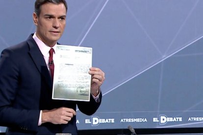 La presunta lista negra de Sánchez.