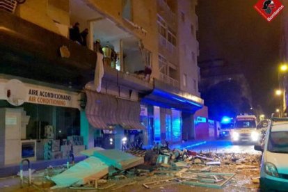 Explosión en un piso de Torrevieja / FOTO: Consorcio Provincial de Bomberos de Alicante