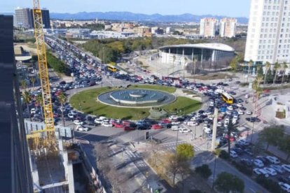 Atascos de este viernes en los accesos a Valencia