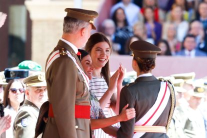 La Familia Real, en la graduación de Leonor.