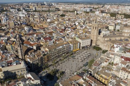 Vista aérea de Valencia