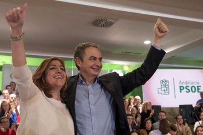 Zapatero y Susana Díaz.