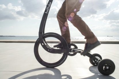 ¿No querías una bici? ¡pues toma media!: llega la Halfbike