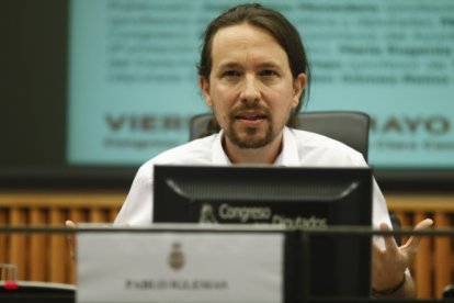 Iglesias ve el Congreso como un campo de batalla