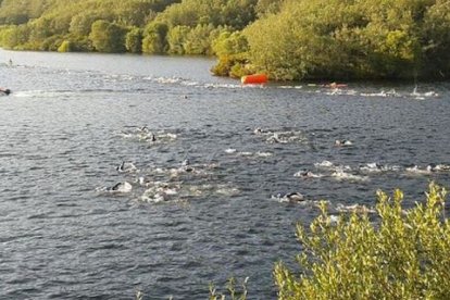 Riaza se viste de triatlón