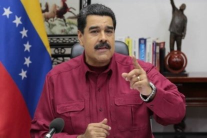 Maduro, el pasado mes de junio en plena tormenta política