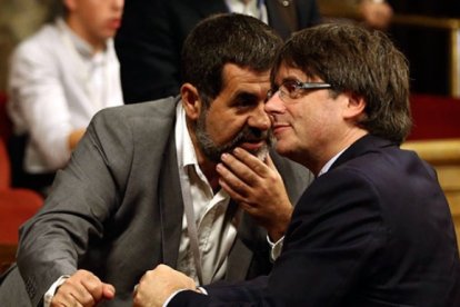 Jordi Sáchez, el gran fichaje de Puigdemont para su lista del 21-D